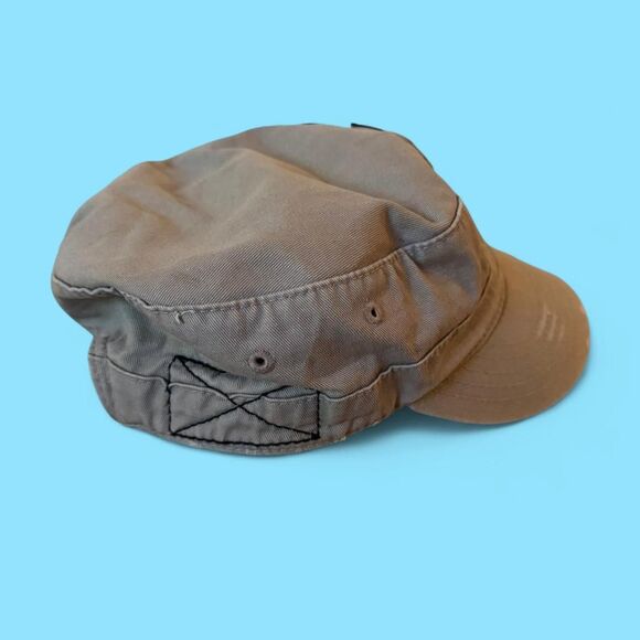 American-vintage Women's Cream and Tan Hat - Picture 2 of 2